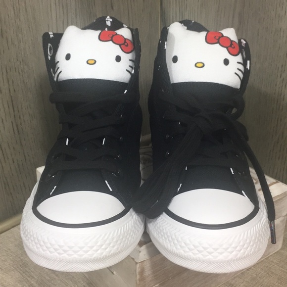 Converse CTAS Hi black/fiery red/white - Picture 5 of 8